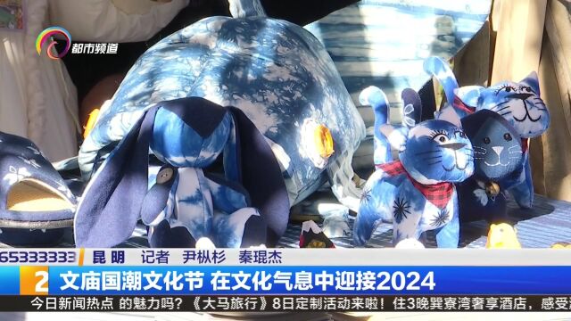 文庙国潮文化节 在文化气息中迎接2024