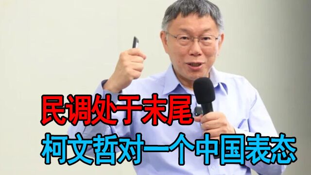 柯文哲民调持续垫底,拿不出核心路线思想,只会两党炒的“冷饭”