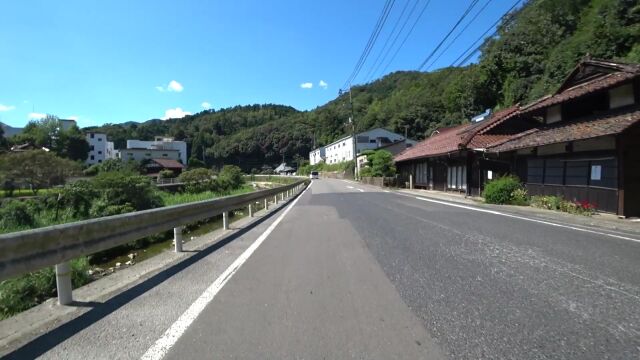 【超清日本】第一视角 摩托车骑行 广岛县 乡村公路