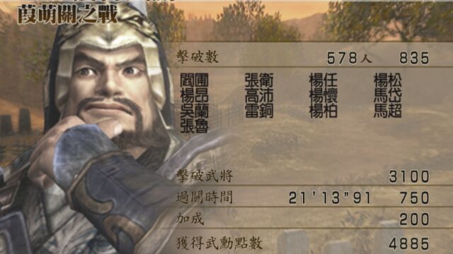 【真三国无双4】他过一次关,都够别人过两次了!夏侯渊葭萌关之战无伤全灭