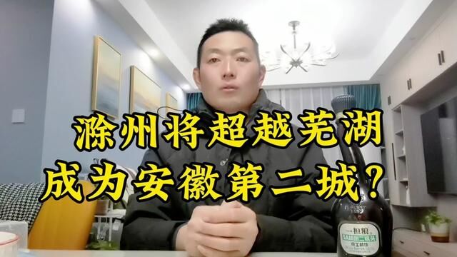 滁州将超越芜湖成为安徽第二城?我认为几乎不可能,芜湖实力太强#安徽 #芜湖 #滁州 #淮水东流出品