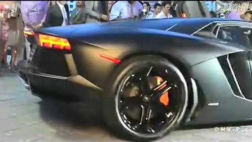 杀很大 亚光黑Lamborghini Aventador LP700-4迈阿密揭幕现场直击