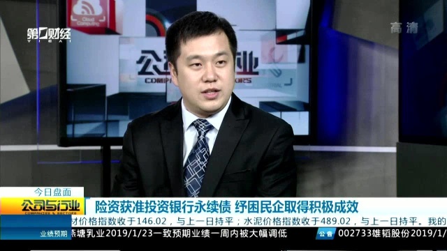 险资获准投资银行永续债 纾困民企取得积极成效