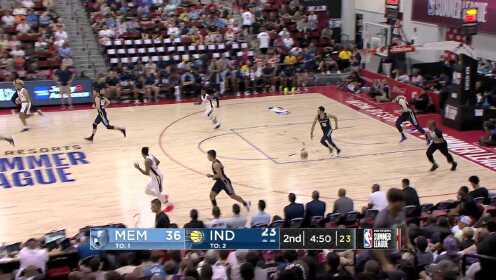 《NBA全场集锦》【得分】就用速度突爆你 阿隆霍勒迪个人能力单打强硬拿下两分