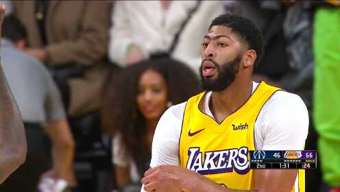 《NBA全场回放》【纯享】奇才vs湖人精华回放 詹眉三节打卡49分率队10连胜