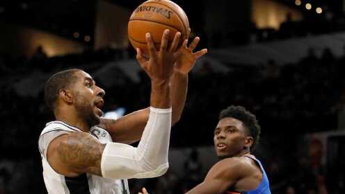 《NBA全场集锦》【球星】阿尔德里奇vs雷霆集锦  无解中投高效砍下39分助队取胜