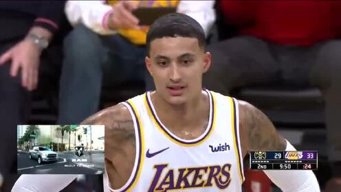 《NBA全场回放》【回放】掘金vs湖人第2节 霍华德命中打板秀肌肉