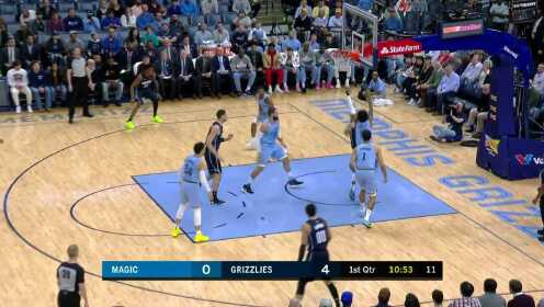 《NBA全场集锦》叶底穿花华丽连线 富尔茨变向突破反手上篮建功