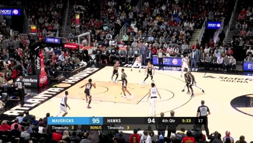 《NBA全场回放》【原声回放】独行侠vs老鹰 第4节 特雷杨末节大爆发带队完成逆转