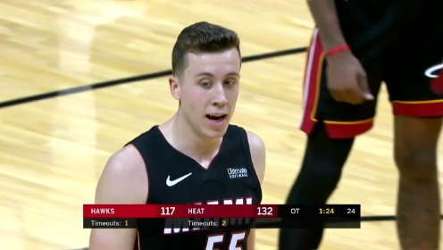 《NBA全场回放》【原声回放】老鹰vs热火加时赛 热火全面爆发生擒老鹰