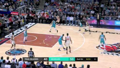 《NBA全场集锦》再不追分真崩了 麦科勒姆底角三分失去平衡刷网命中