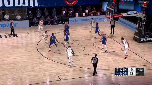 《NBA全场集锦》雷迪克穿裆击地鬼手妙传 霍乐迪霸气出手精准命中靶心