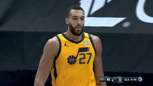 《NBA全场集锦》就你叫胖虎啊！ 戈贝尔送锡安钉板大帽