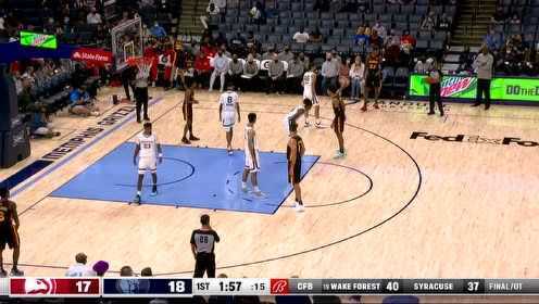 《NBA全场集锦》加里纳利弧顶发炮 彭斯空中作业暴力炸筐