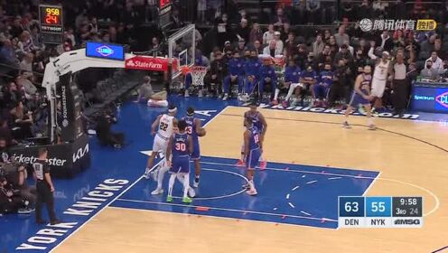 《NBA全场集锦》【原声】掘金113-99尼克斯 约基奇32+11送尼克斯三连败