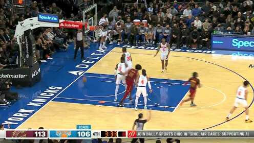 《NBA全场集锦》这一晚是卢比奥之夜！命中第八枚三分疯狂暴走