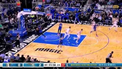 《NBA全场集锦》叫我发牌小能手 东契奇开场连送精妙助攻
