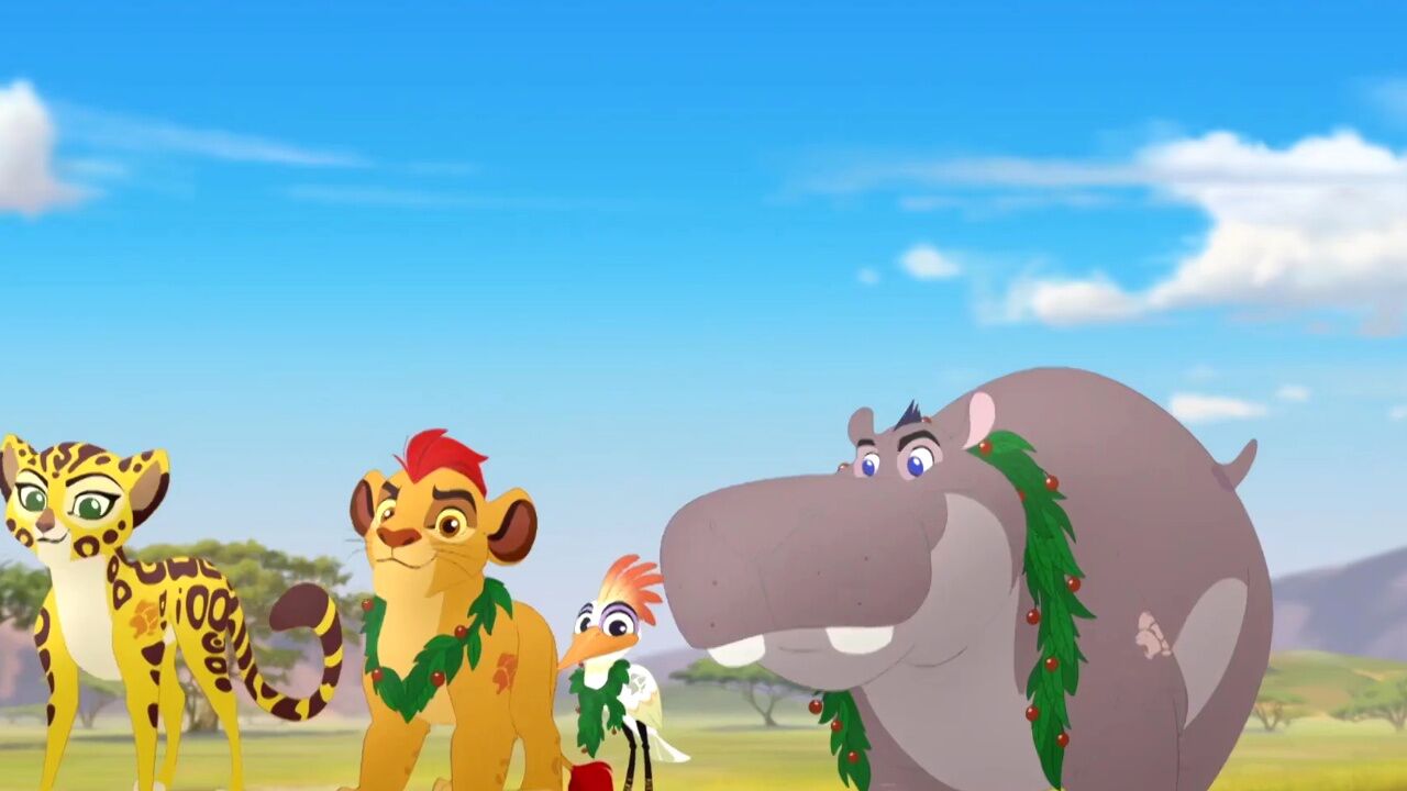 狮子护卫队勇敢守护家园