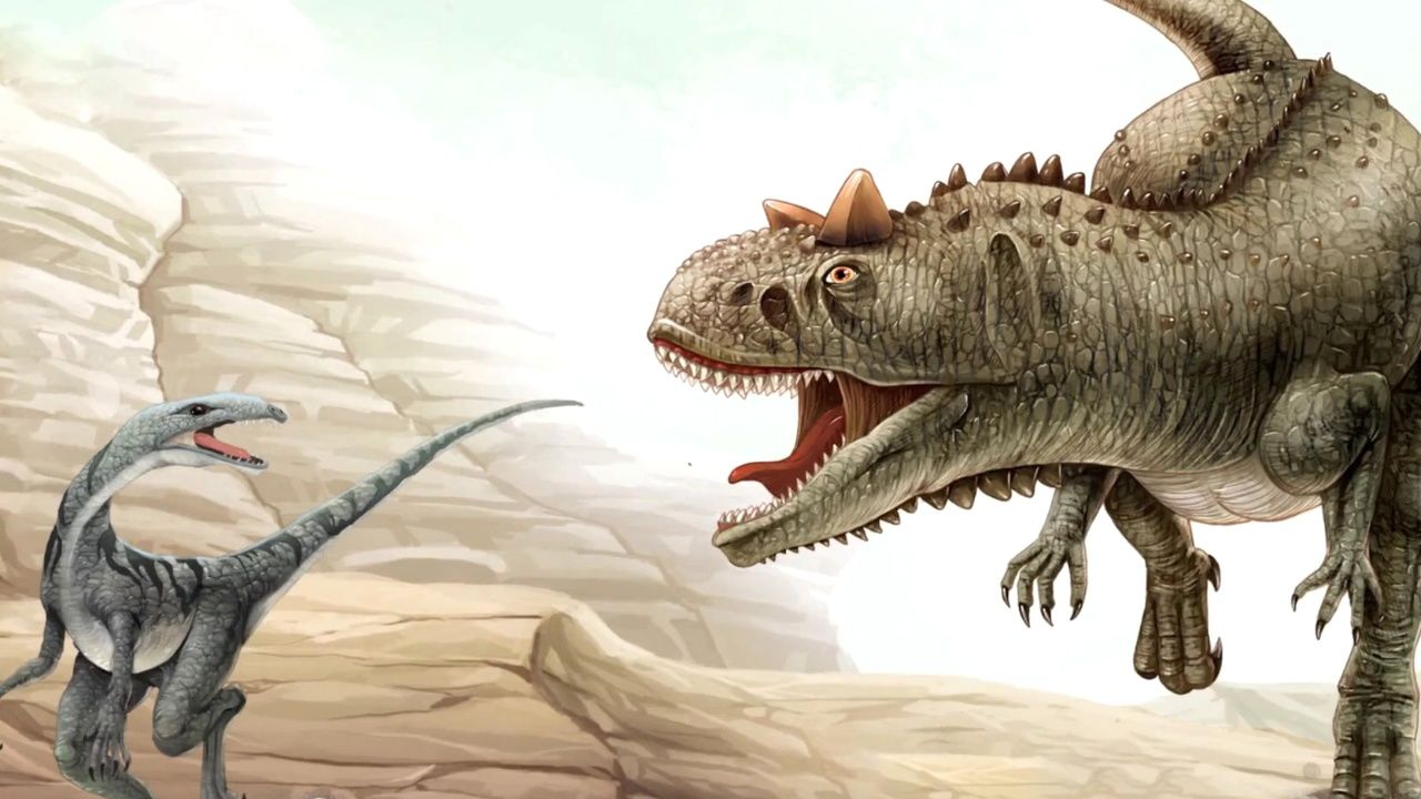 第03集 认识鲨齿龙和食肉牛龙_腾讯视频