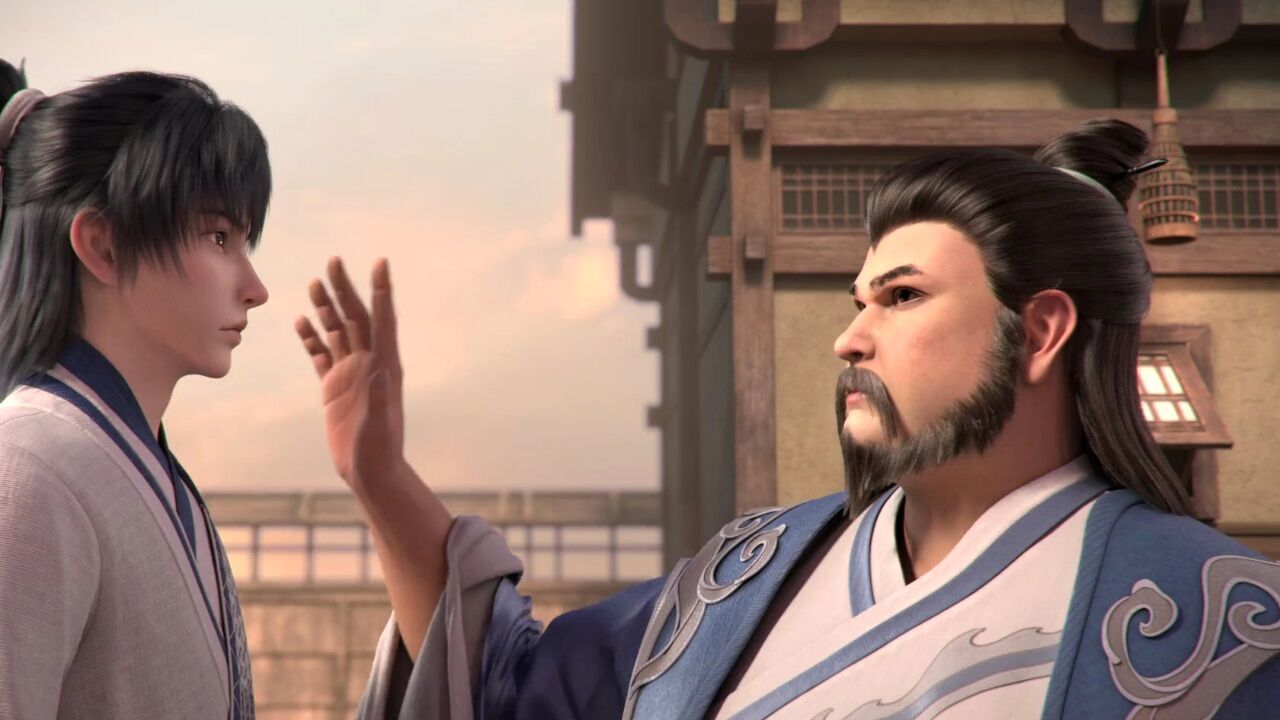 《诛仙》动画田不易展示:道法高深,大竹峰一脉首座.