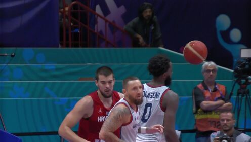 《FIBA》心有灵犀一点通 祖巴茨接队友妙传空接炸筐