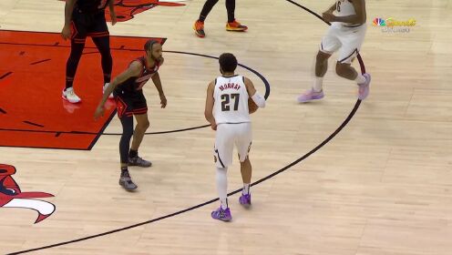 《芝加哥公牛》NBA常规赛：掘金vs公牛第2节中文解说回放