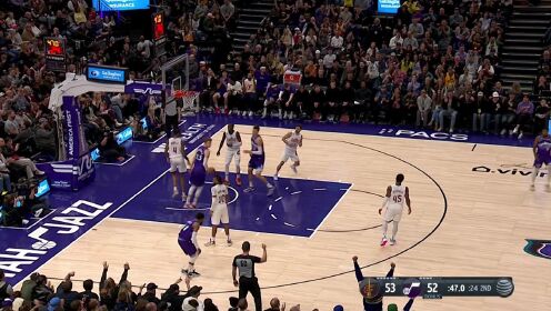 《NBA全场集锦》【回放】NBA常规赛：骑士vs爵士第2节中文解说回放