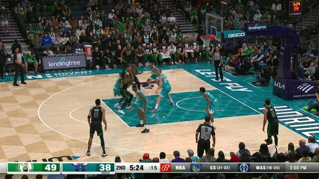 Derrick White Assists in Charlotte Hornets vs. Boston Celtics