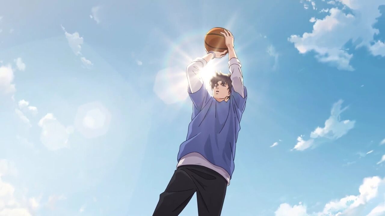 左手上篮 完美三分!那一刻,他像一束光!