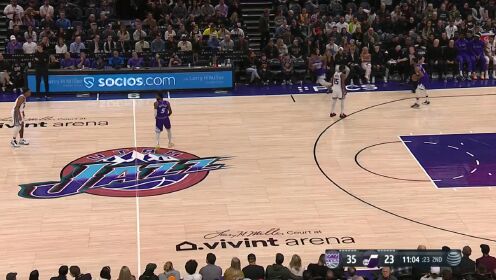 《NBA全场集锦》【回放】国王vs爵士第2节英文原声回放