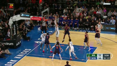 《NBA全场集锦》平地一声雷 洛佩兹篮下出手霸气补扣
