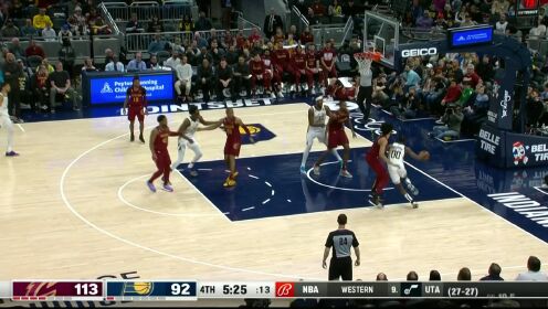 《NBA全场集锦》伸出长臂遮天蔽日 艾伦镇守篮下送出火锅大餐