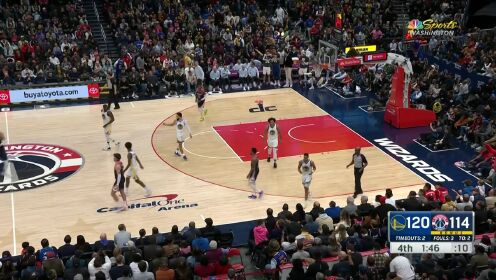 《NBA全场集锦》我才是今晚的主角 库里三分不中普尔三分杀死比赛