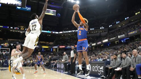 《NBA全场集锦》【原声】尼克斯138-129步行者 三人得分上30+迎来四连胜