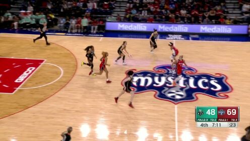 《WNBA》美中不足总有遗憾！韩旭登场抓住机会三分出手遗憾未进