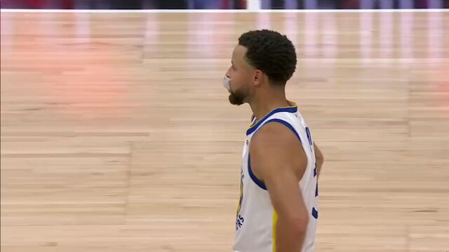 NBA常规赛：勇士vs国王第3节中文解说回放