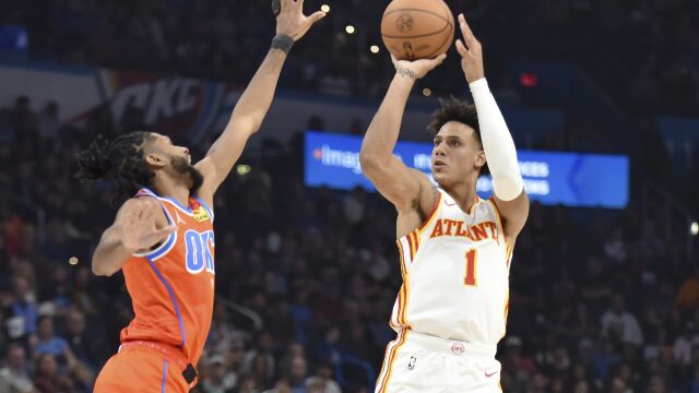 老鹰vs雷霆精华回放 霍姆格伦16+12雷霆力克老鹰