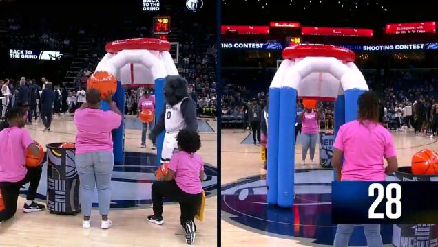 步行者vs灰熊英文原声全场回放