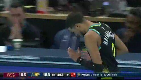 《NBA全场集锦》【回放】NBA季中锦标赛小组赛：骑士vs步行者第4节英文原声回放