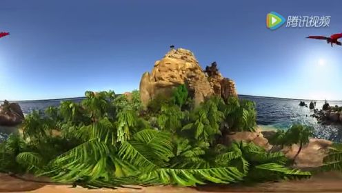 3D动画电影《鲁滨逊漂流记》VR预告片