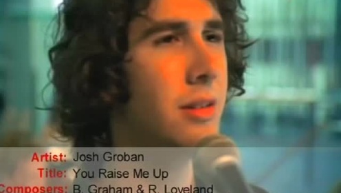 Josh Groban《You Raise Me Up》