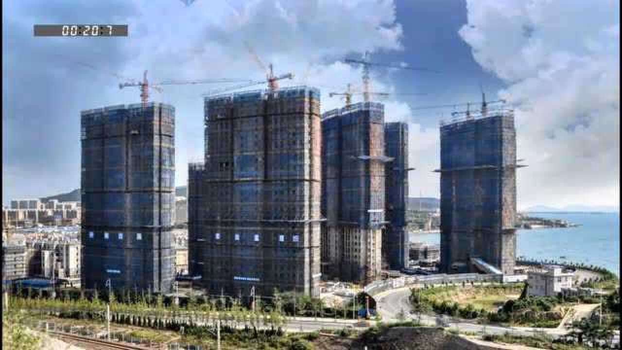 一分钟看高楼大厦拔地而起！超震撼建筑延时摄影_高清1080P在线观看平台_腾讯视频