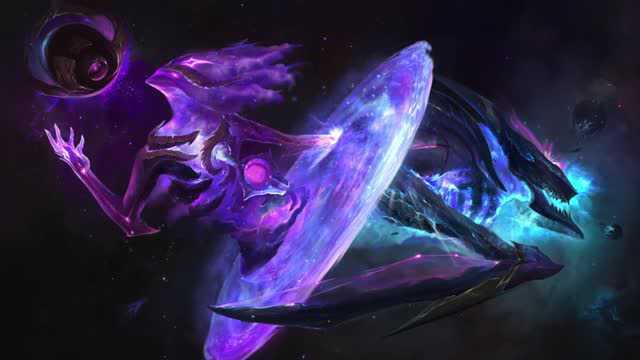 英雄联盟死兆星系列卡兹克奥莉安娜新皮肤宣传cg