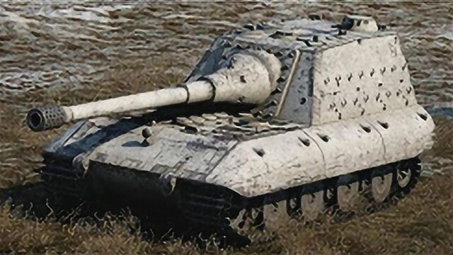 坦克世界大神德系10级td大白兔e100单场3杀11400暴力输出