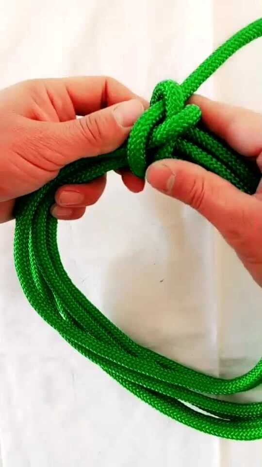 简单实用的收绳结