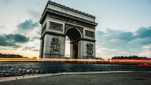 巴黎四大代表建筑之一 历史的文化瑰宝凯旋门！