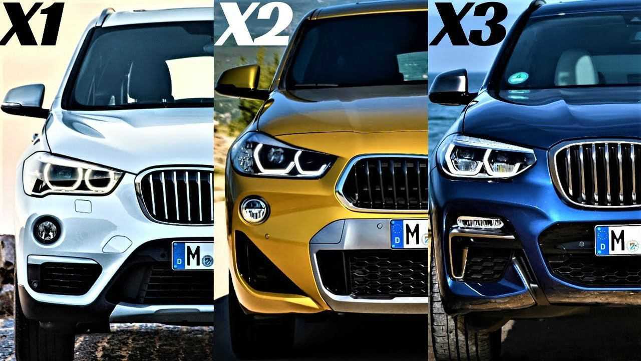 2018款宝马x1vs宝马x2vs宝马x3动态对比