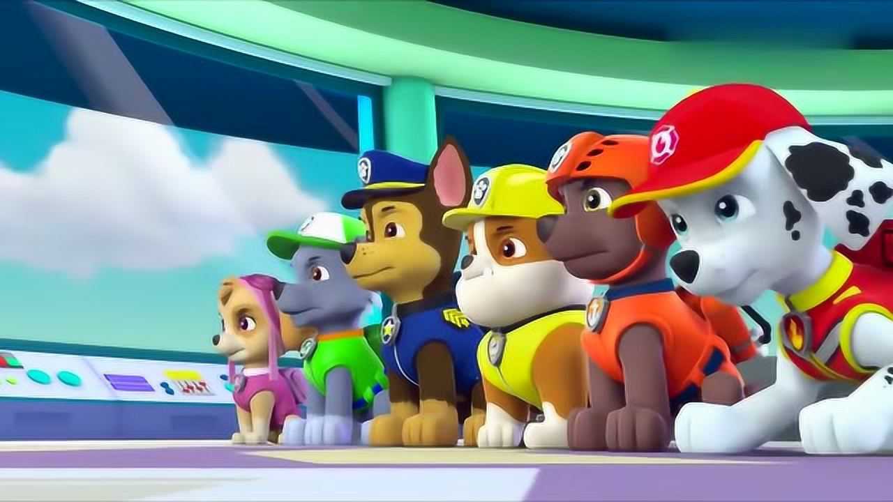 汪汪队立大功第四季:莱德队长旺旺队可以出动,炉子爆炸_腾讯视频