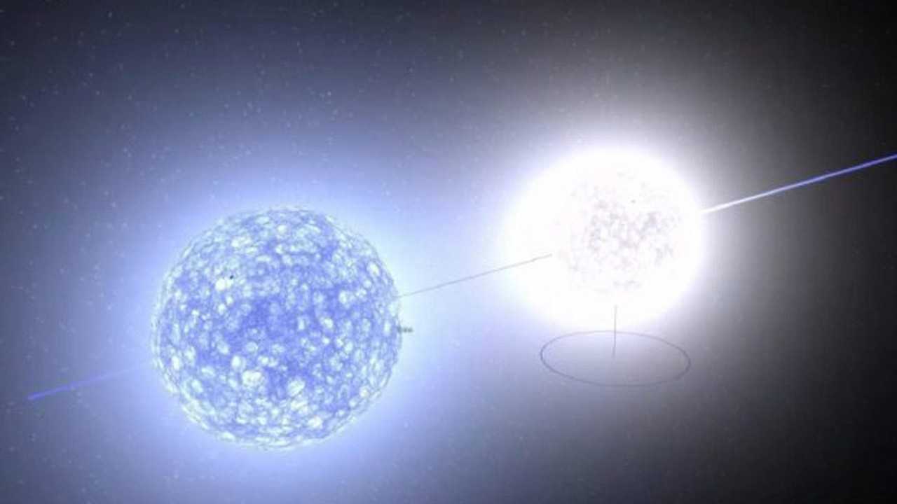 两个中子星碰撞将会怎样科学家将是宇宙最强黑洞