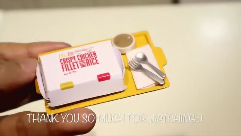 食玩：DIY迷你麦当劳鸡块_高清